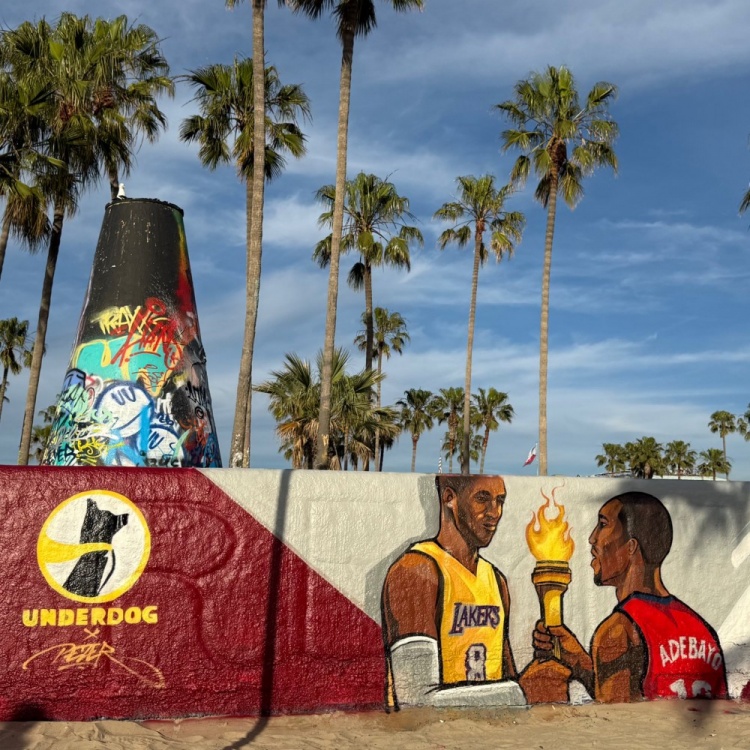 注册入口-81分先生和83分先生的传承？洛杉矶当地壁画致敬科比&amp;阿德巴约